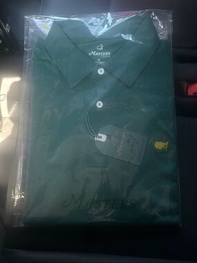 Masters Dark Green Polo with Embroidered Logo